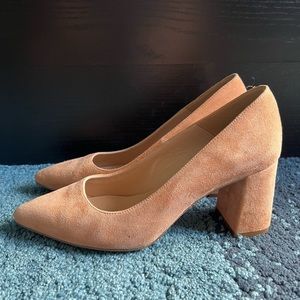 Like New! Frank & Oak Suede Pumps! Worn ONCE!